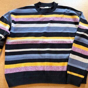 BDG Mixed Stripe Crew Neck Sweater